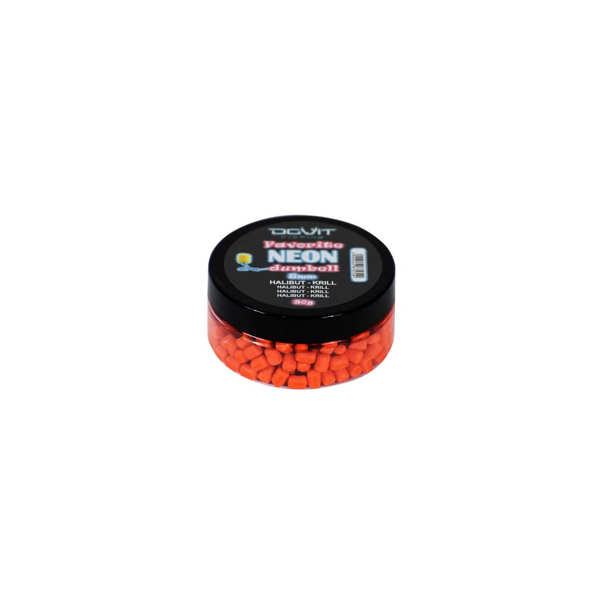 Dovit Favorite dumbell Neon 5mm - halibut-krill 15g