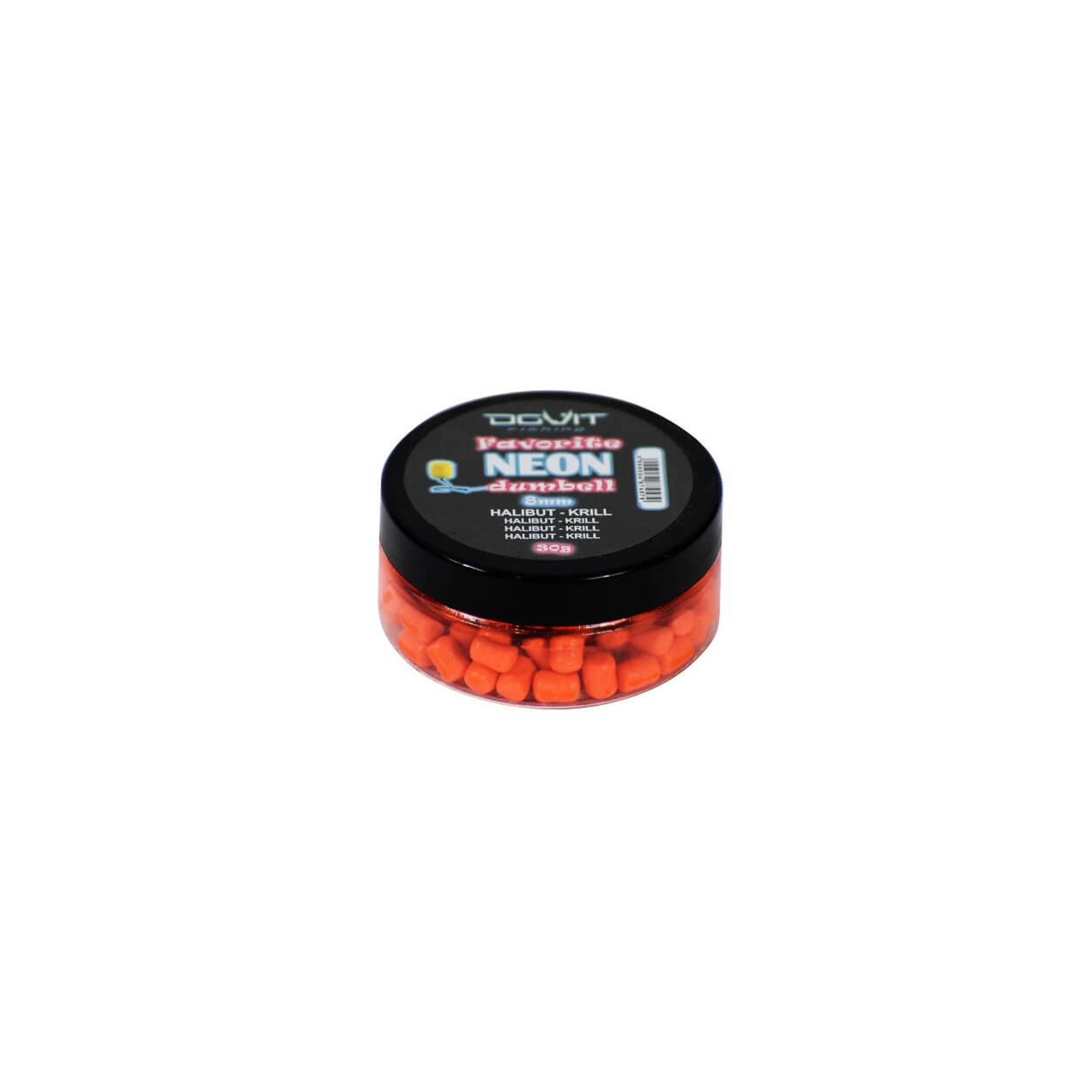 Dovit Favorite dumbell Neon 8mm - halibut-krill 18g