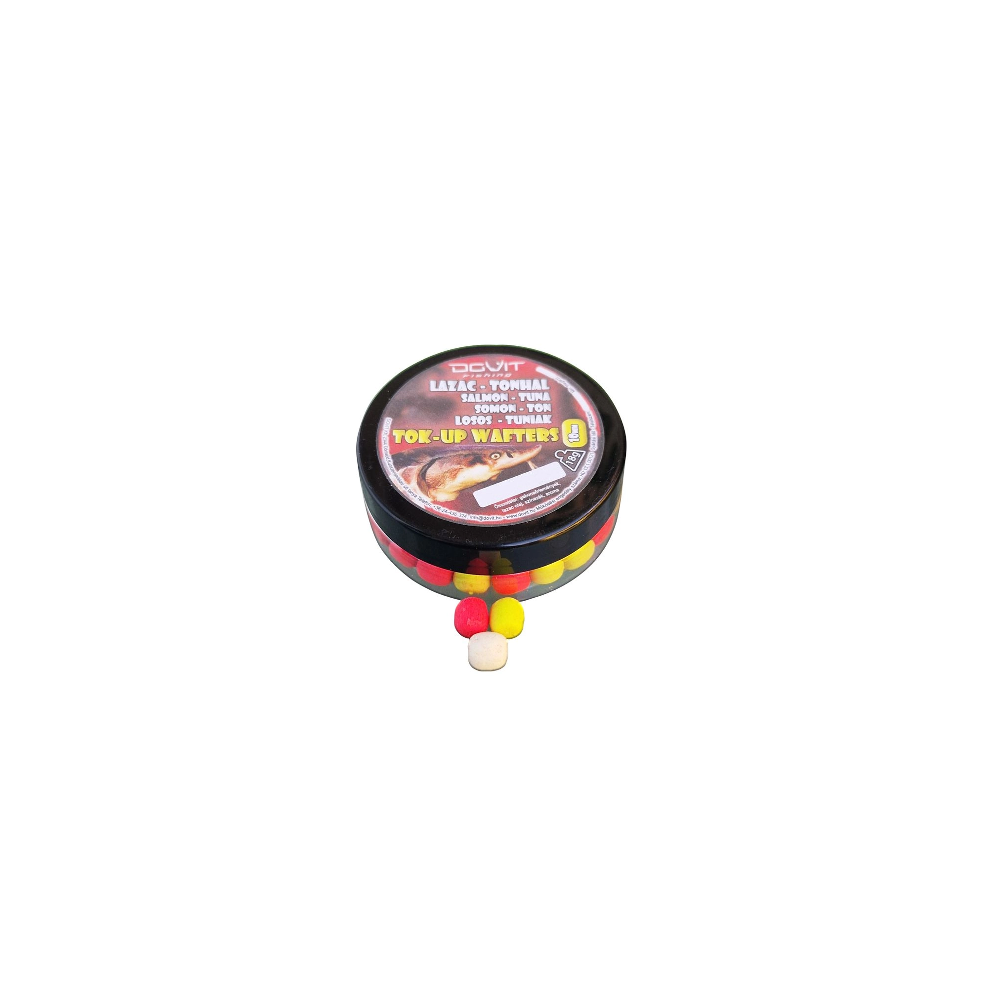 Dovit Tok-Up Wafters 10Mm Lazac-Tonhal 18g