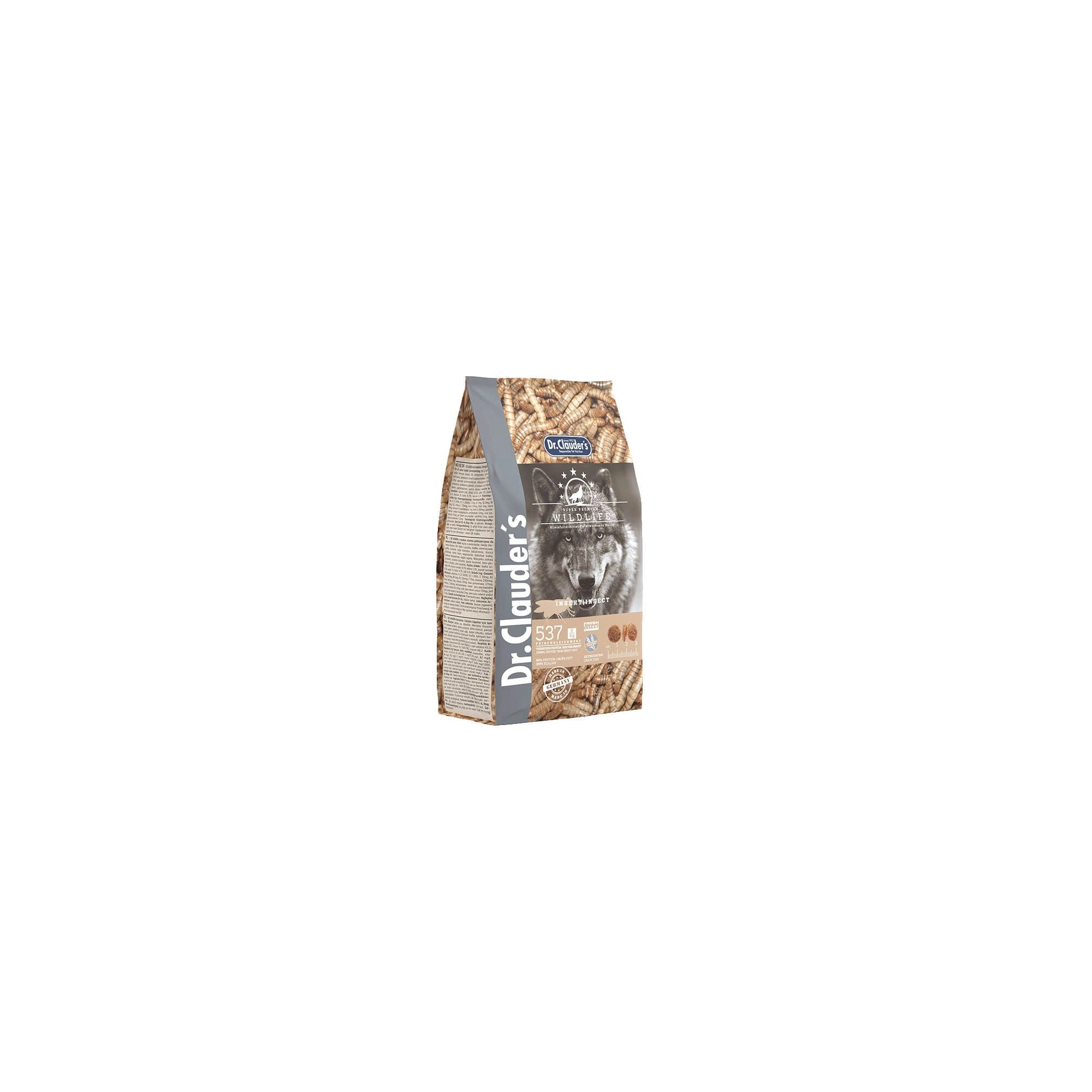 Dr.Clauders Dog Adult Wildlife Insect 350g