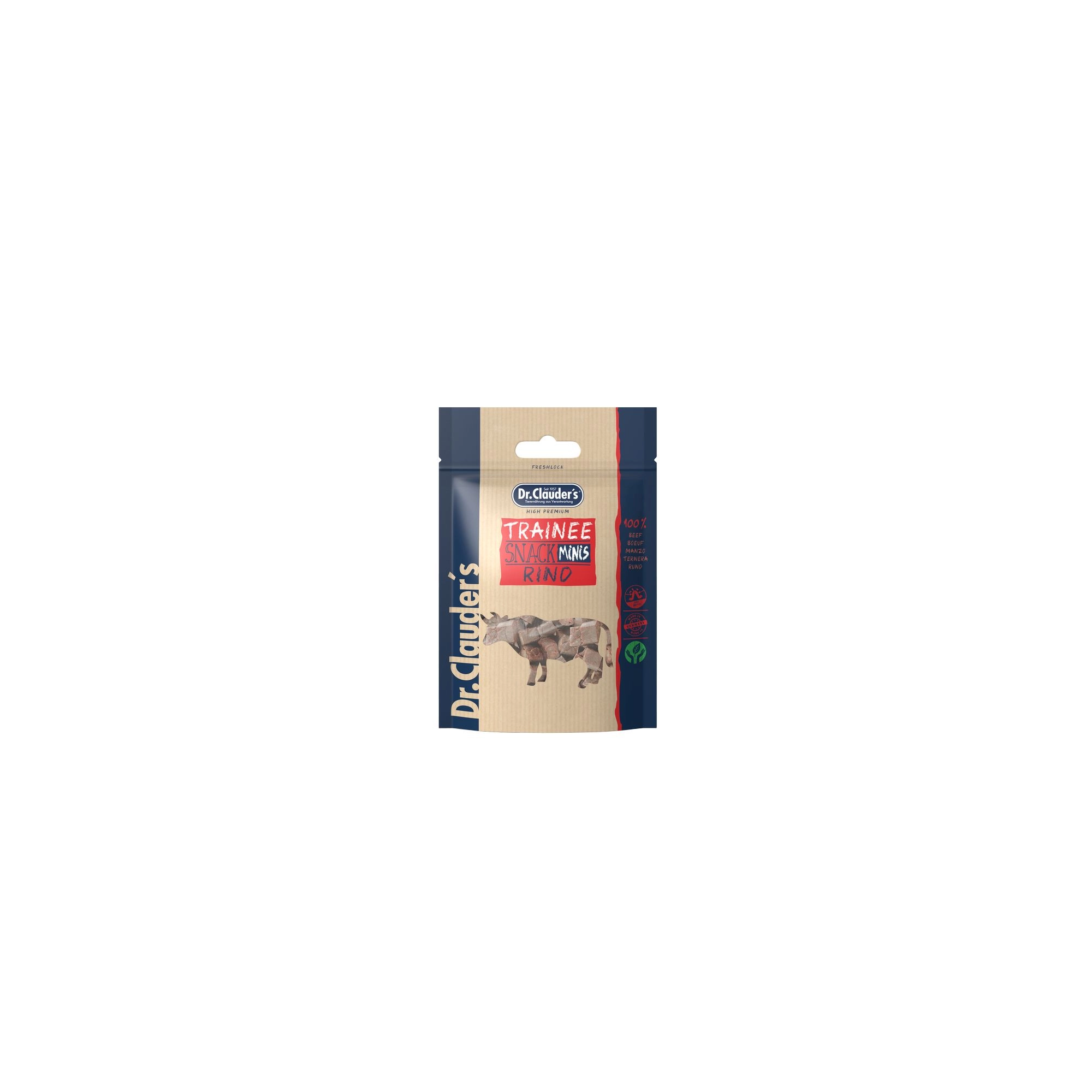 Dr.Clauders Dog Jutalomfalat Trainee snack mini marha 50g