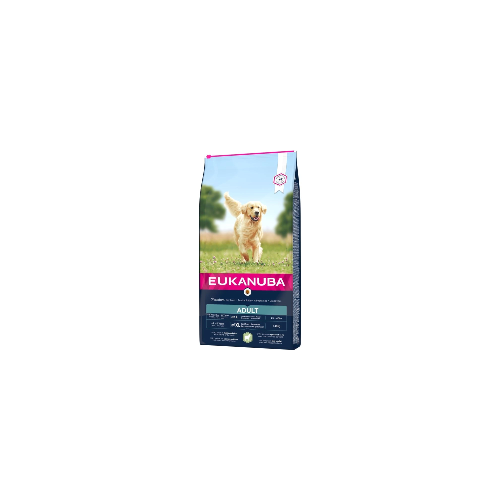 Eukanuba Adult Lamb & Rice Large kutyatáp 2,5kg