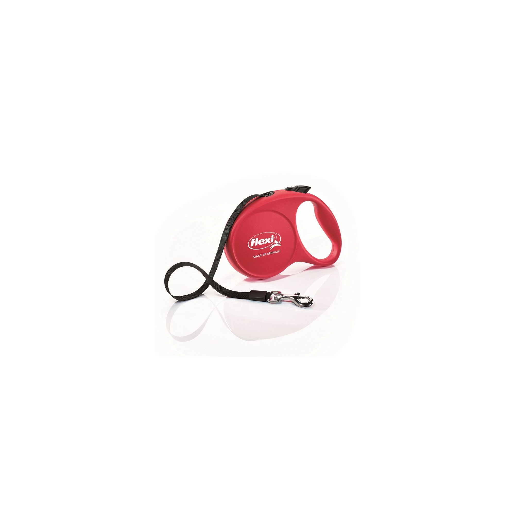 Flexi Fun 5m szalagos automata póráz M 25kg-ig piros
