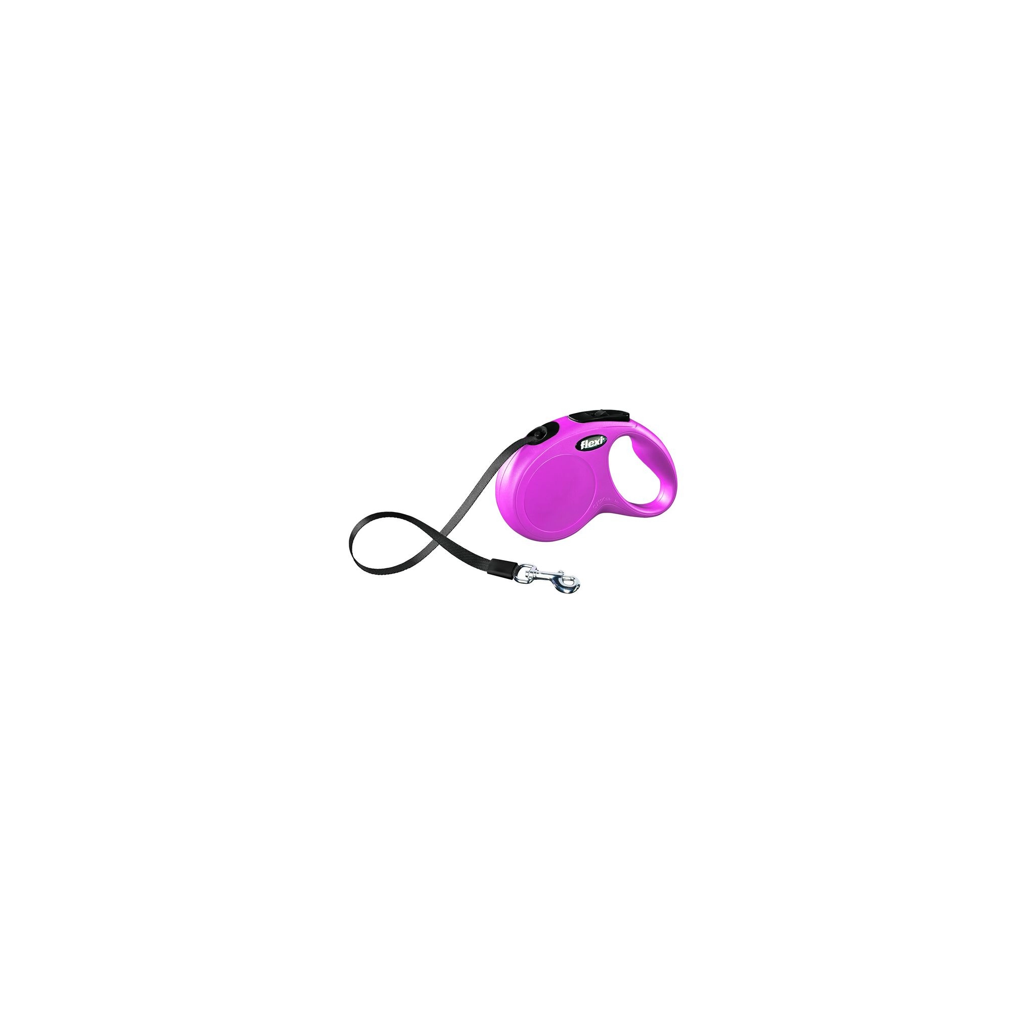 Flexi New Classic szalagos automata póráz S 5m 15kg-ig pink