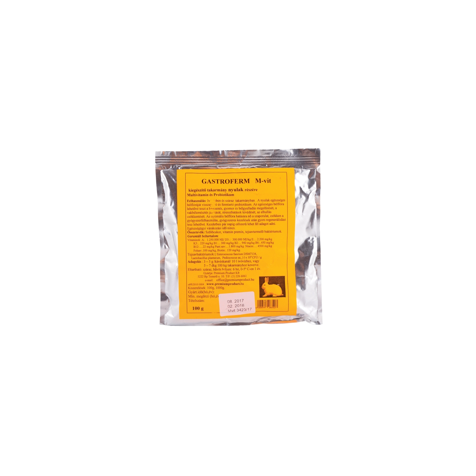 Gastroferm M-Vit nyúl 100 g