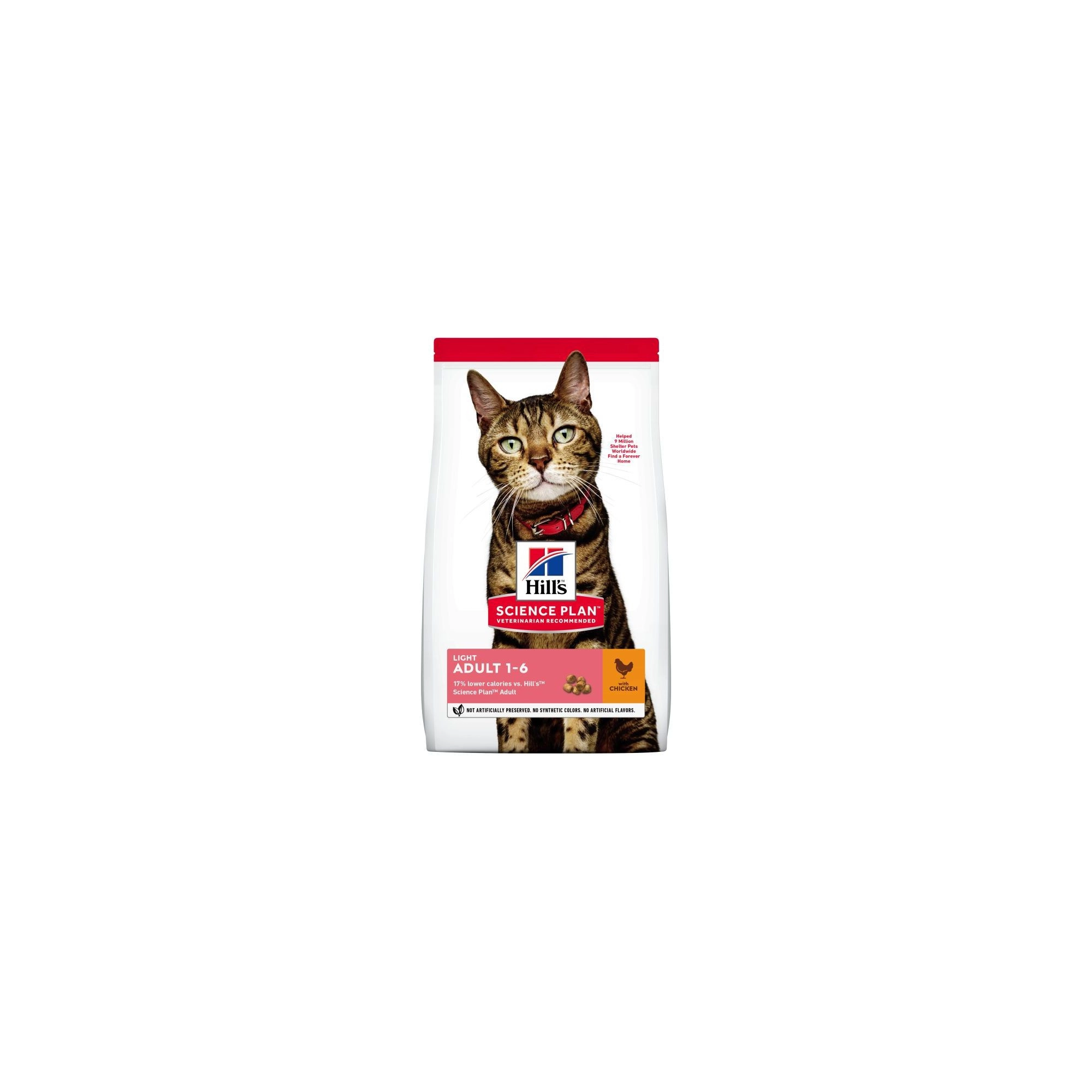 Hills Science Plan Feline Adult Light Chicken 3 kg
