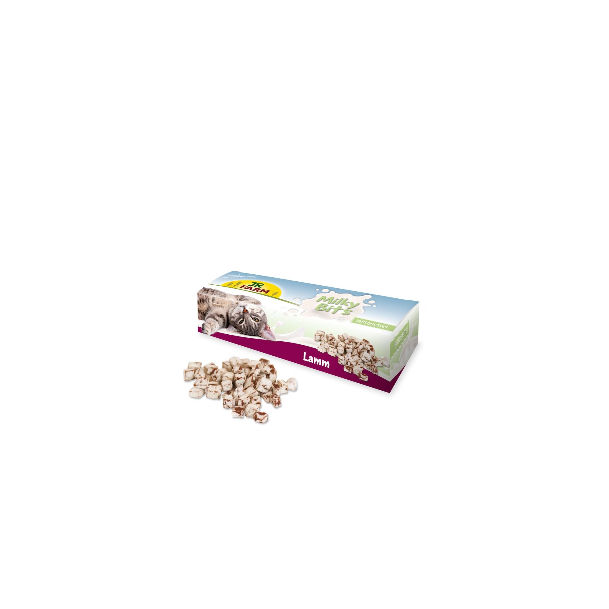 JR Farm Cat Milky Bits bárány 40g