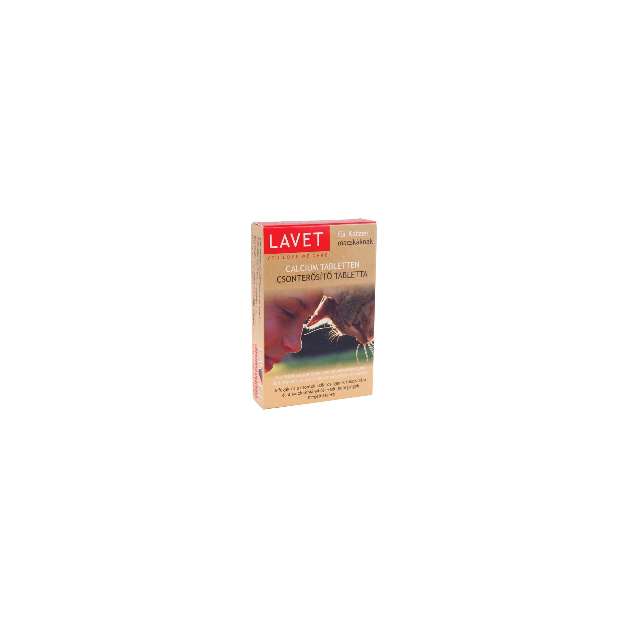 Lavet Calcium tabletta macska
