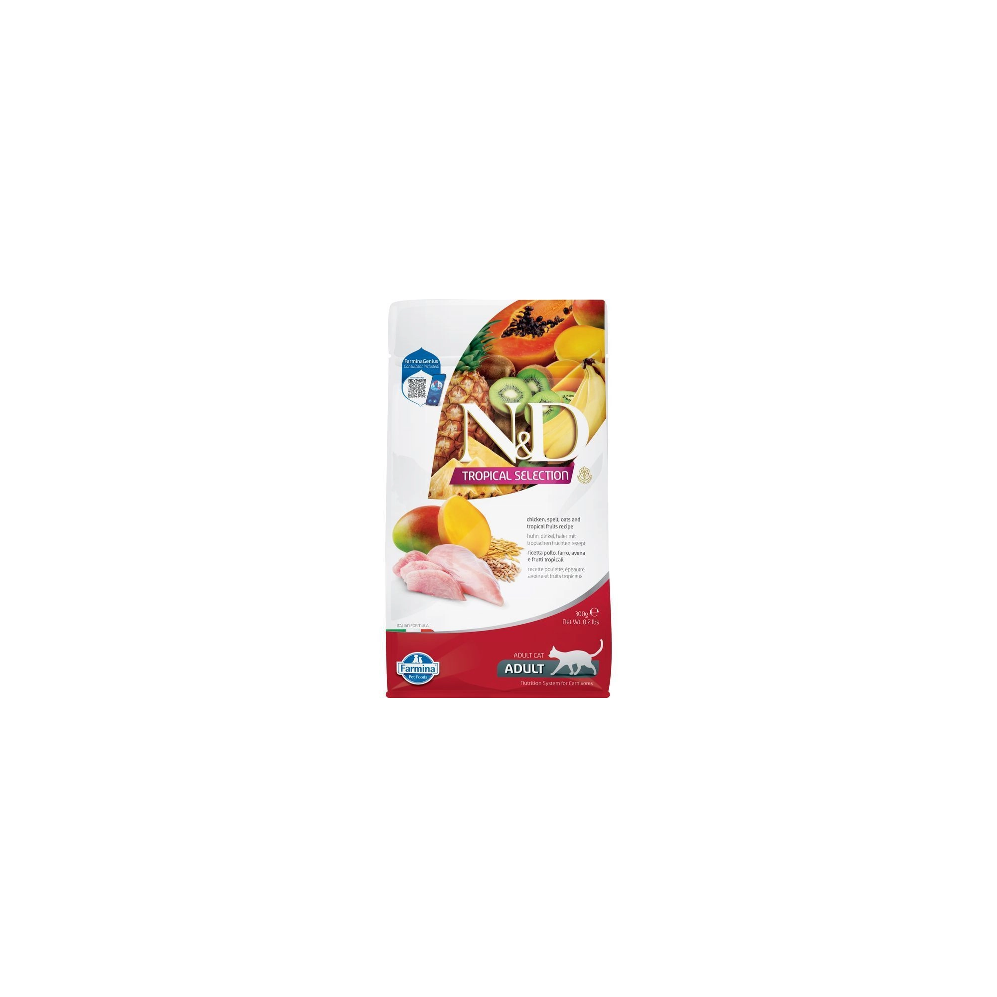 N&D Tropical Selection Cat Chicken Adult 300g