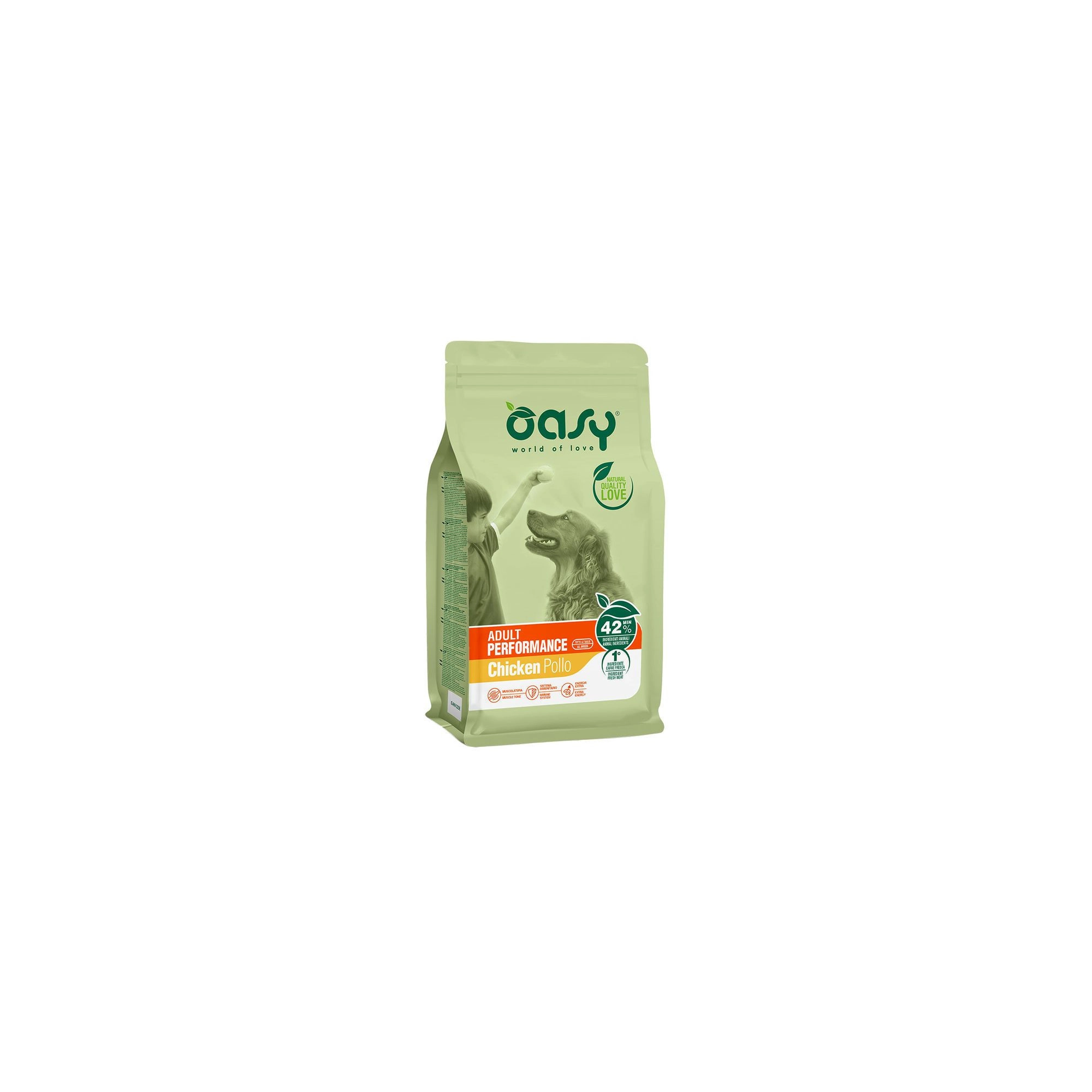 Oasy Dog Lifestage Adult Performance 12kg