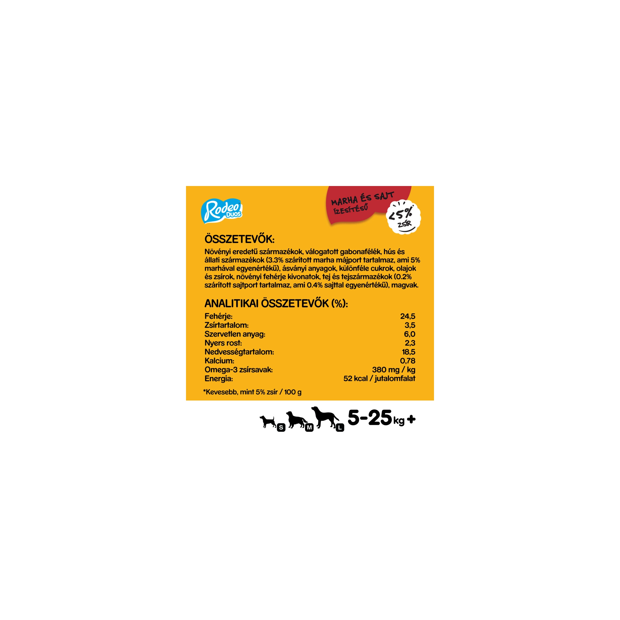 Pedigree Rodeo Duo Marha+Sajt 123gr