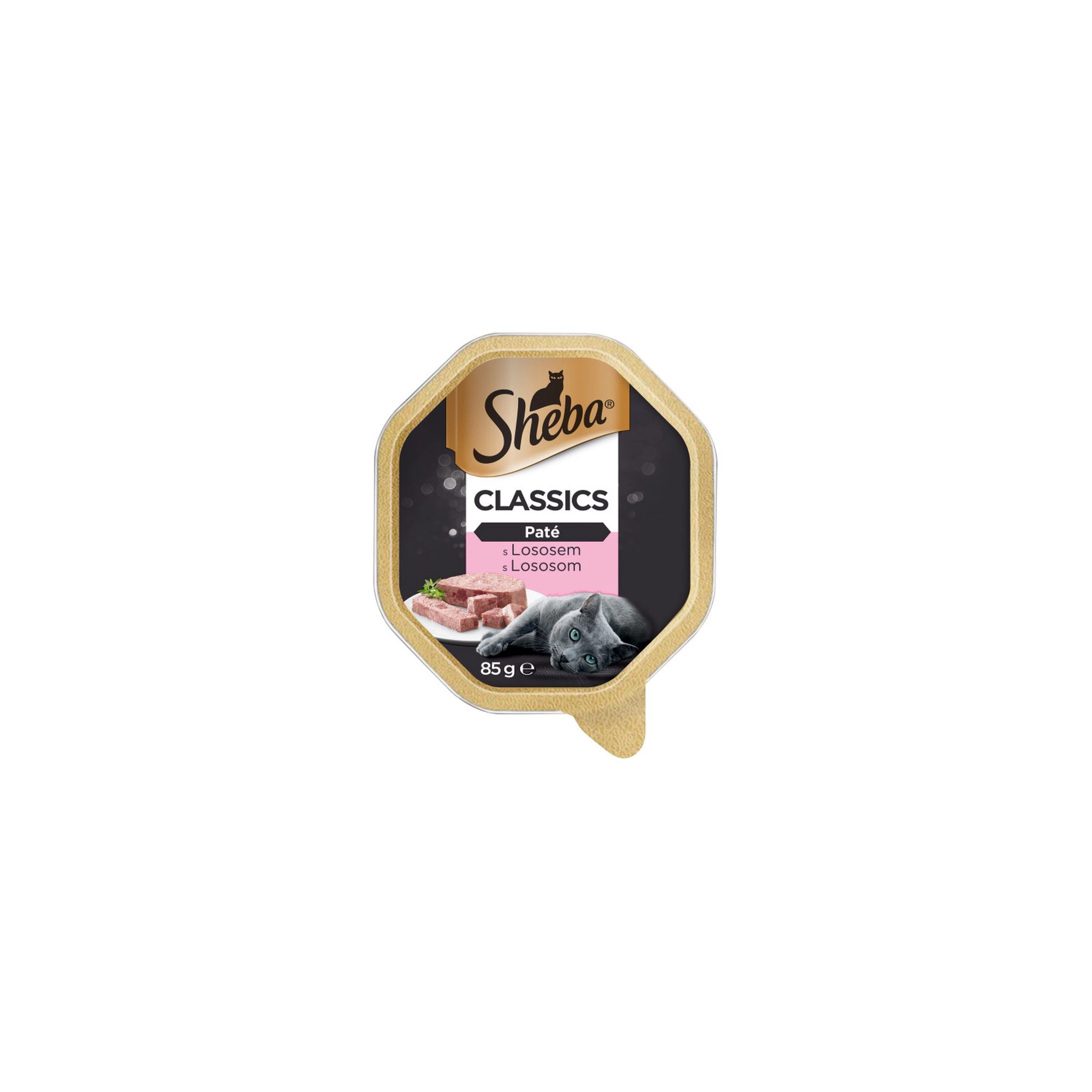 Sheba Alutálca Lazac 85gr