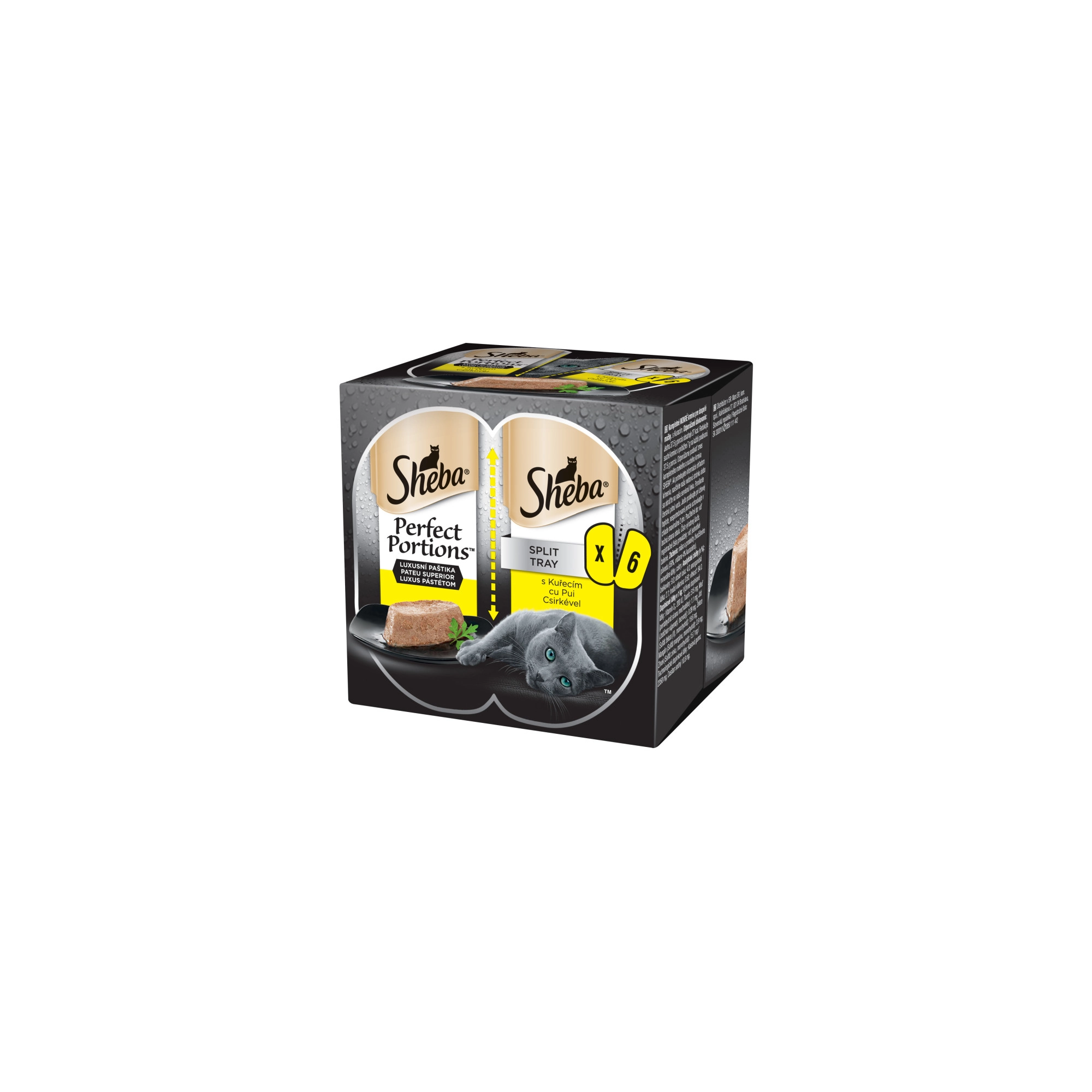 Sheba Perfect Portions 3-pack Csirkés Multipack