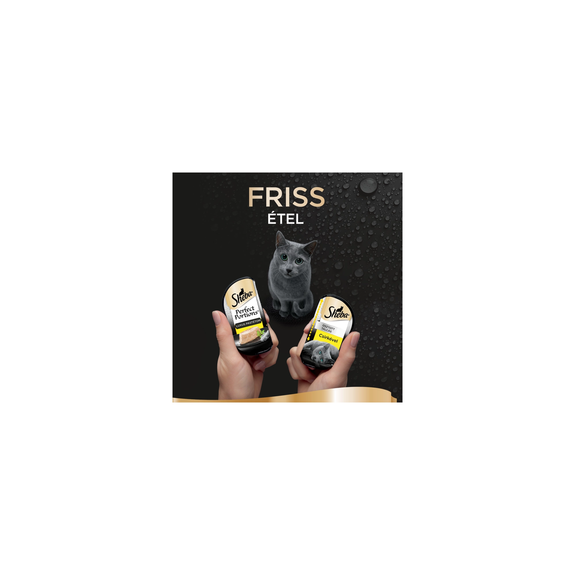 Sheba Perfect Portions 3-pack Csirkés Multipack