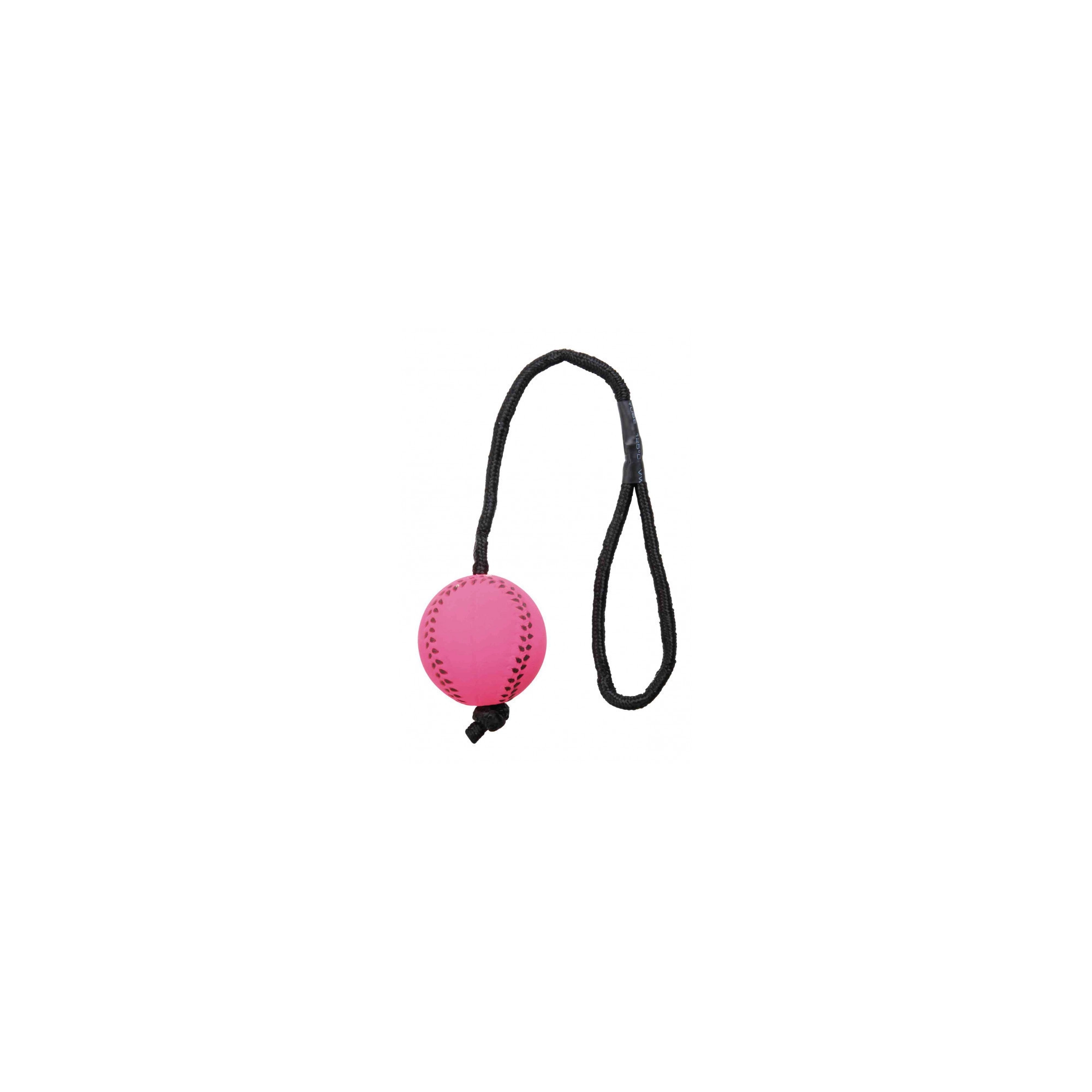 Trixie Játék Gumi Neon Labda Kötéllel 6cm