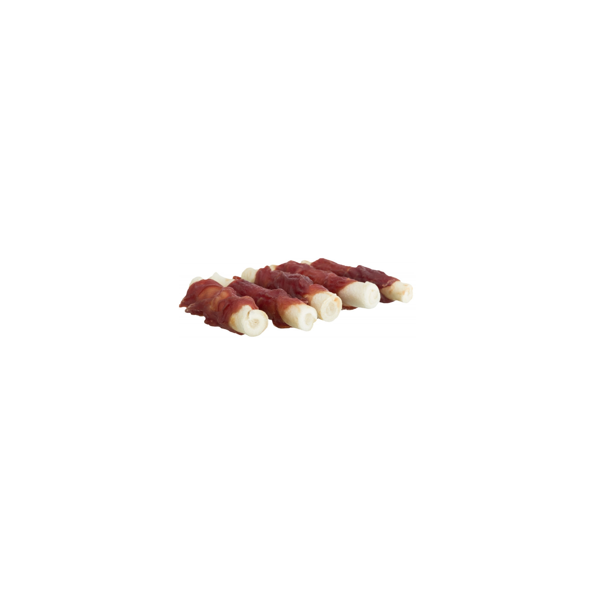 Trixie Jutalomfalat Denta Fun Mini Tekercs Kacsás 6cm, 120g