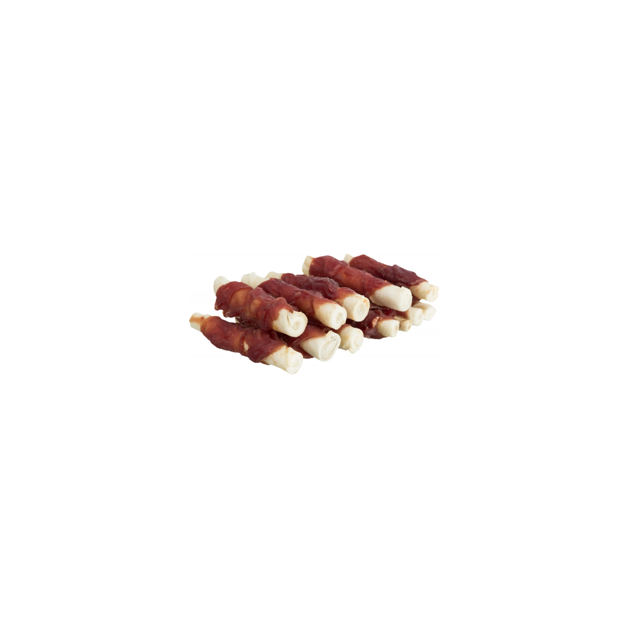 Trixie Jutalomfalat Denta Fun Mini Tekercs Kacsás 6cm, 120g