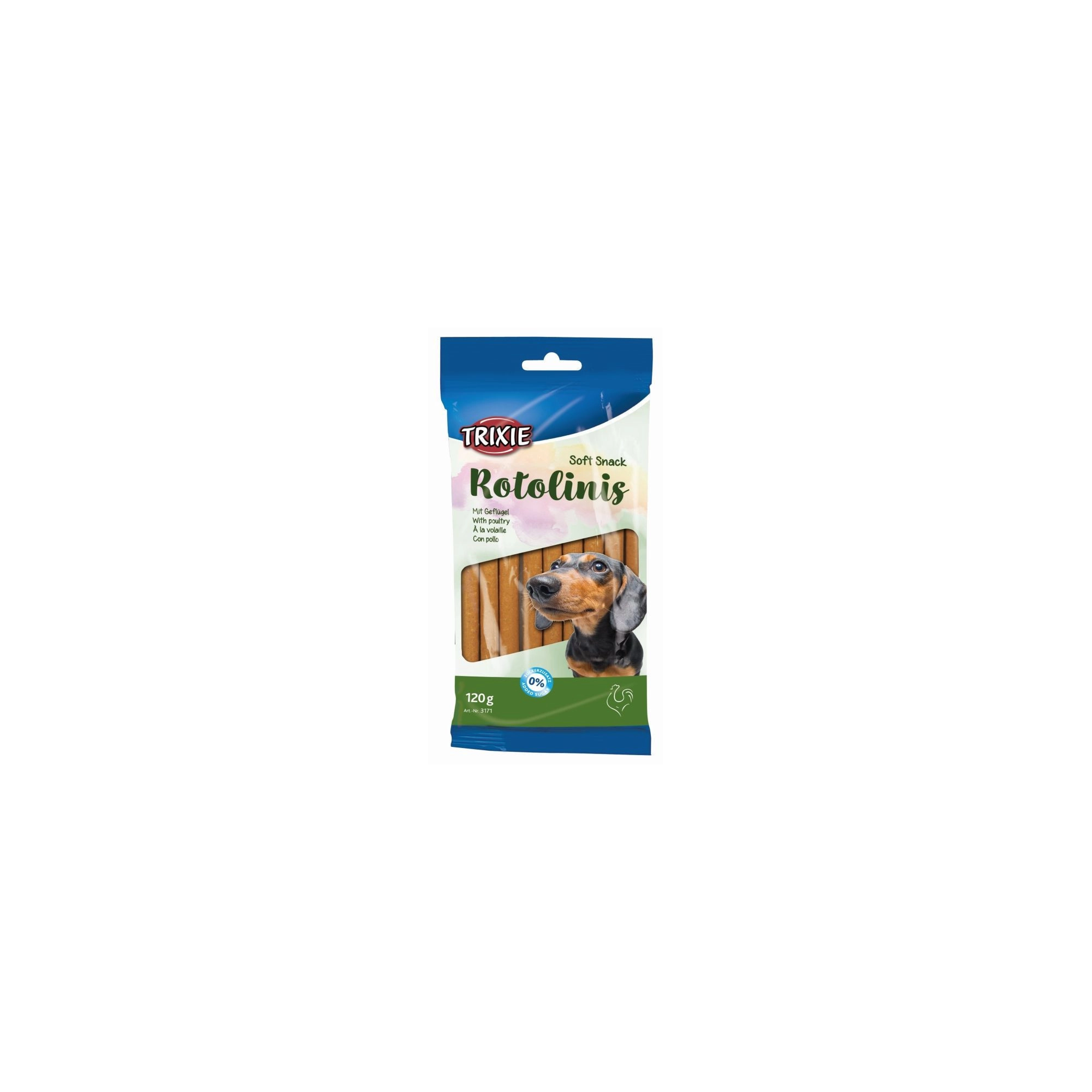 Trixie Jutalomfalat Rotolinis Csirke 12cm 12db/csomag 120gr