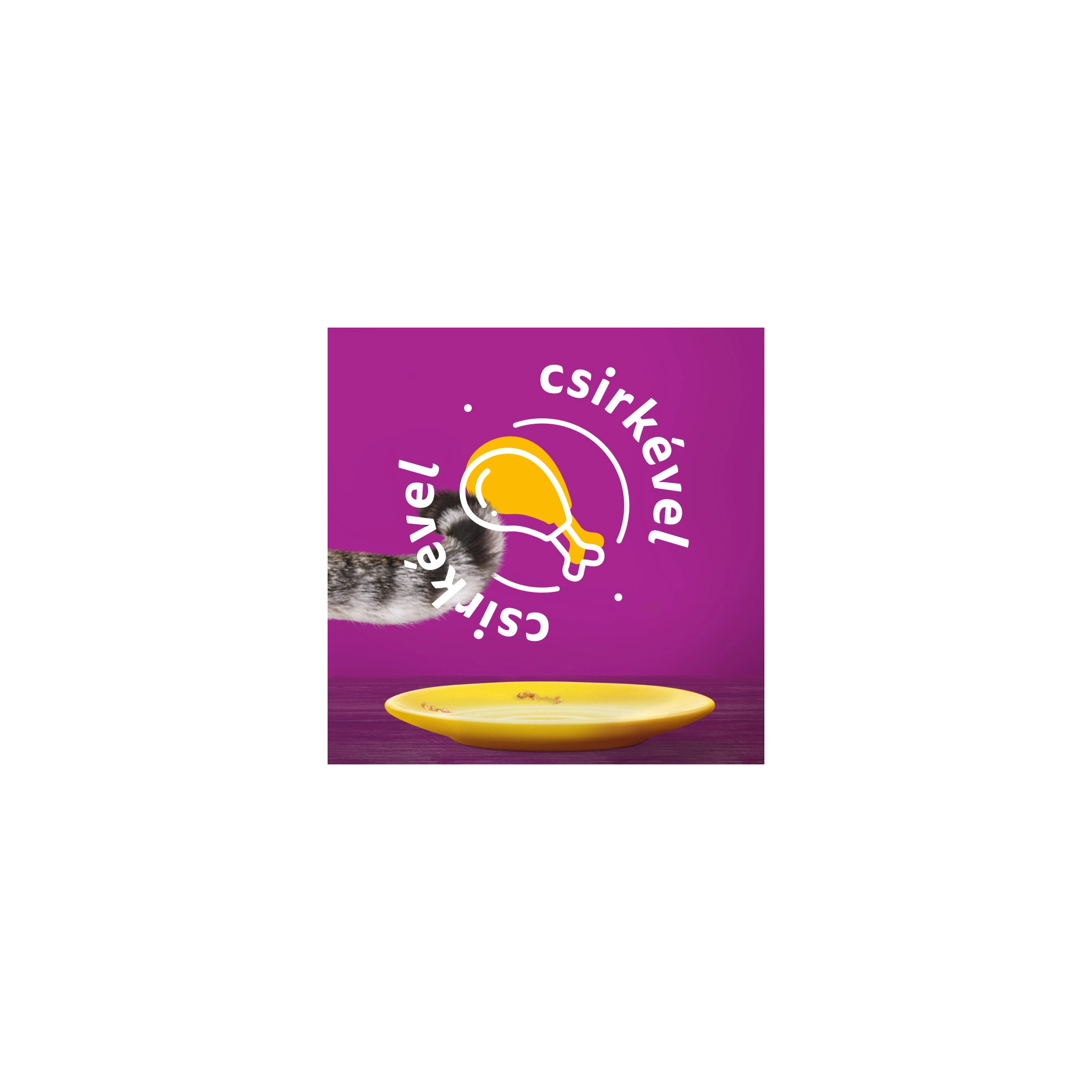 Whiskas alutasak csirke aszpikpan 85gr