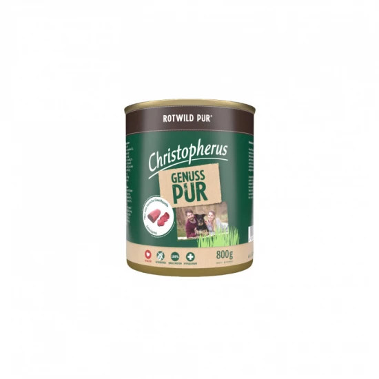 Christopherus Dog konzerv pure vadhús 800g