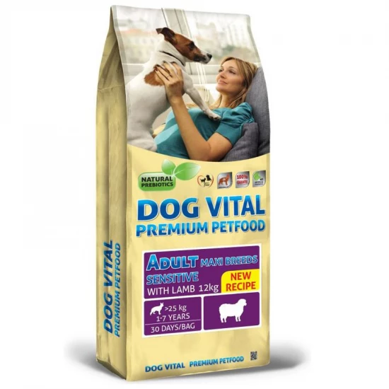 Dog Vital Adult Sensitive Maxi Breeds Lamb 12kg