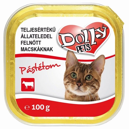 Dolly Cat Alutálka Marhás 100gr