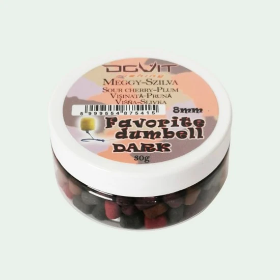 Dovit Favorite dumbell Dark - meggy-szilva 30g