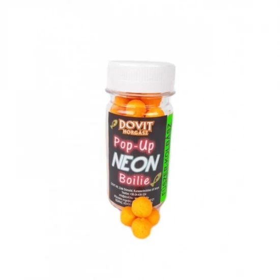 Dovit Pop-Up Neon Boilie 10mm - Fűszer-kolbász 18g