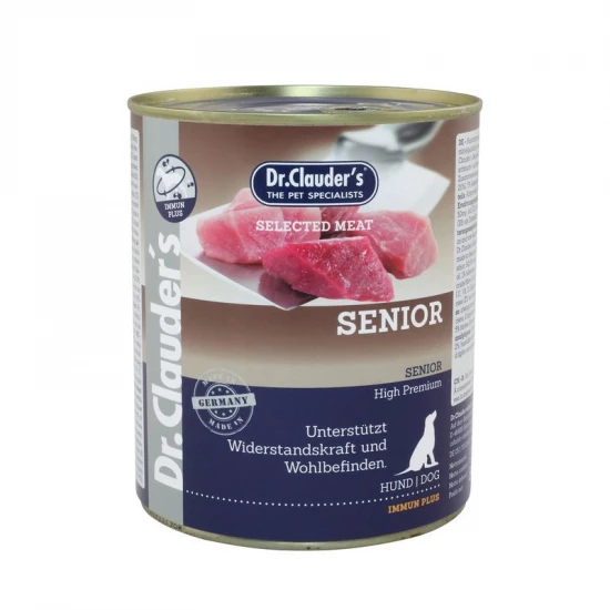 Dr.Clauders Selected Meat Senior konzerv 800g