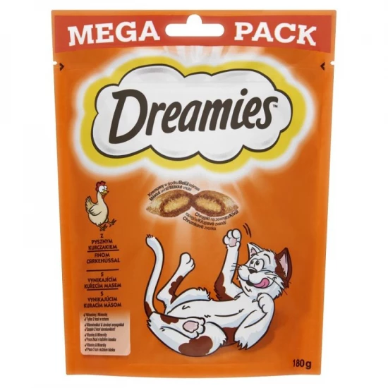 Dreamies Jutalomfalat Mega Csirke 180g