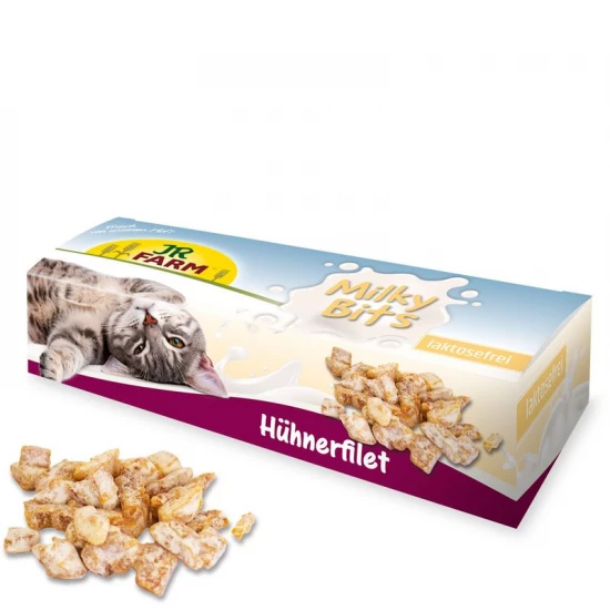 JR Farm Cat Milky Bits csirke filé 40g