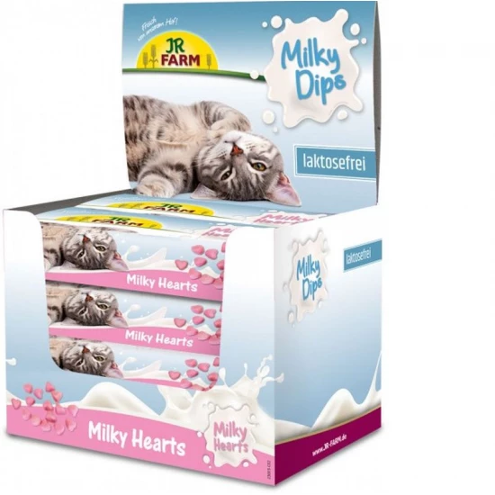 JR Farm Cat Milky szívecskék 50g