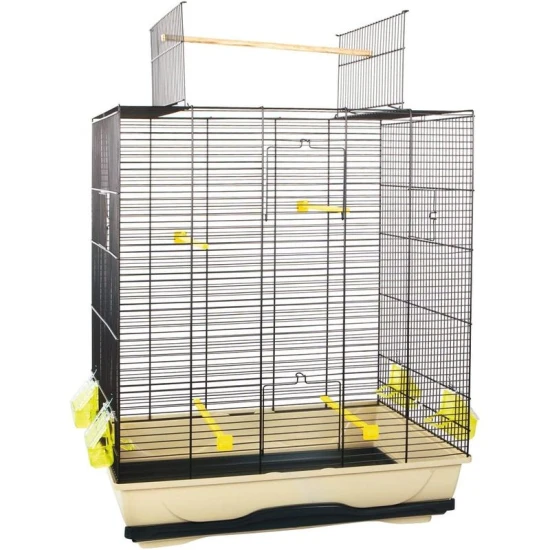 KERBL Kalitka Gabbia Ambra Open, kék/szürke 56,5 x 36,5 x 74 cm