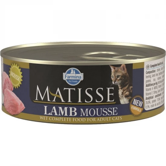 Matisse Cat konzerv Mousse Bárány 85g