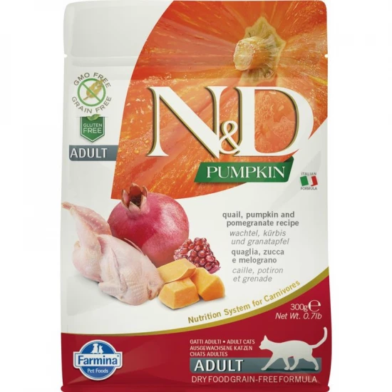 N&D Cat Pumpkin fürj 300g