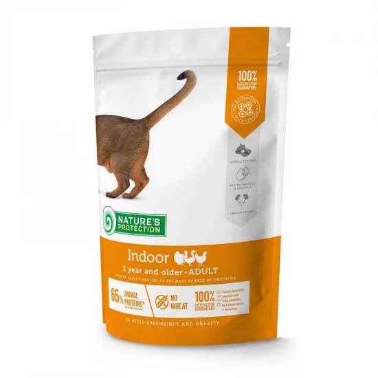 Natures Protection Cat Indoor Poultry 400g