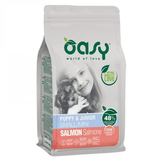 Oasy Dog OAP Puppy Small & Mini Salmon 2,5kg