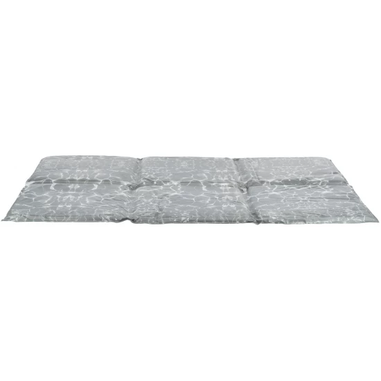 Trixie Hűtőmatrac Puha, Vízmintás, XXL: 110 × 70 cm, Szürke