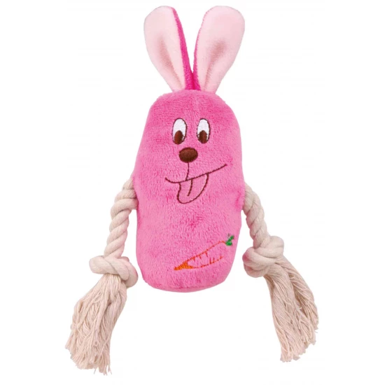 Trixie Játék Plüss Állatok kötéllel 13cm