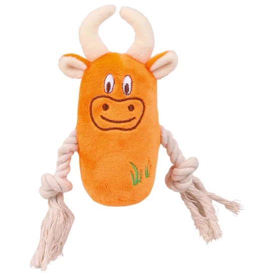 Trixie Játék Plüss Állatok kötéllel 13cm