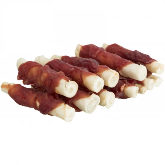 Trixie Jutalomfalat Denta Fun Mini Tekercs Kacsás 6cm, 120g