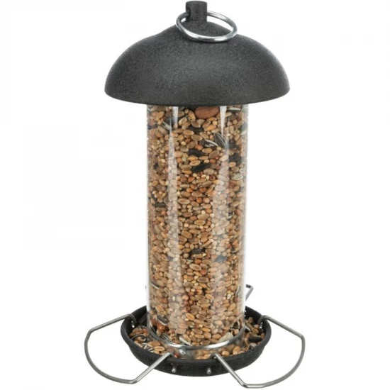 Trixie Kültéri Etető Fém/Műanyag 560ml/10x20cm Fekete