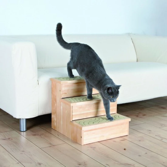 Trixie Lépcső Kisállatoknak, Birsfából 40*38*45cm