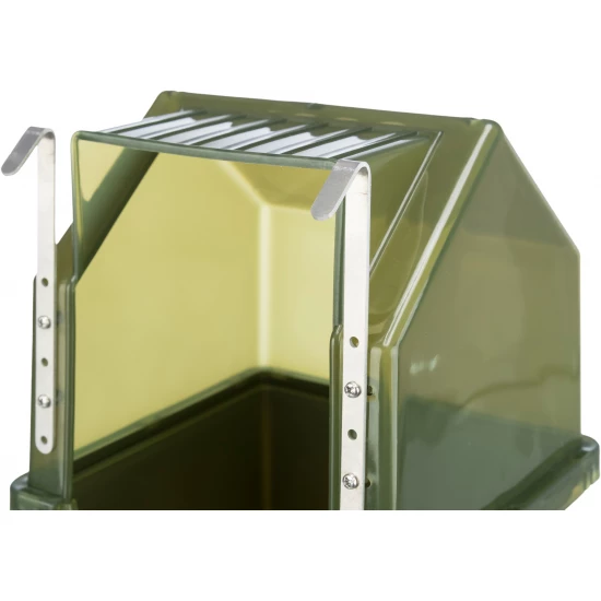 Trixie Madárfürdető, Kerek, 16x22x16, Olivazöld