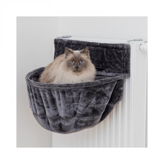 Trixie Radiátorpárna XXL Plüss 55x15x36cm Sötétszürke