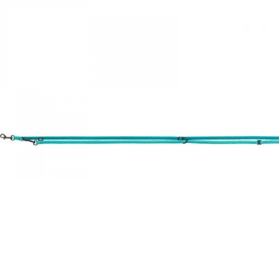 Trixie Softline Elegance hosszabbítható póráz L–XL 2m/25mm óceán/olajkék
