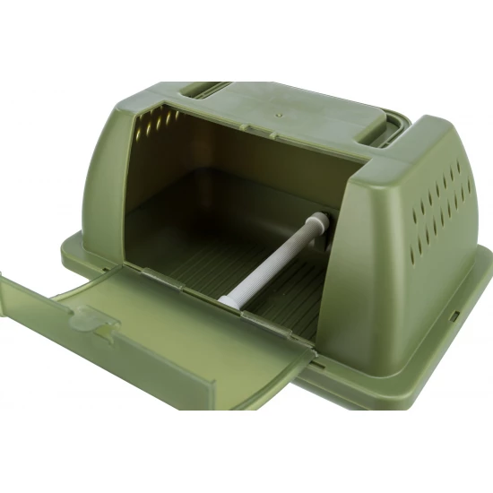 Trixie Szállítóbox, Madarak és Kisállatok részére, 24x13x16cm, Olivazöld
