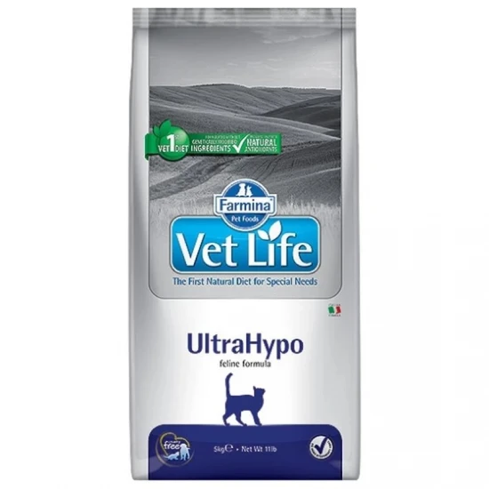 Vet Life Natural Diet Cat Ultrahypo 10Kg