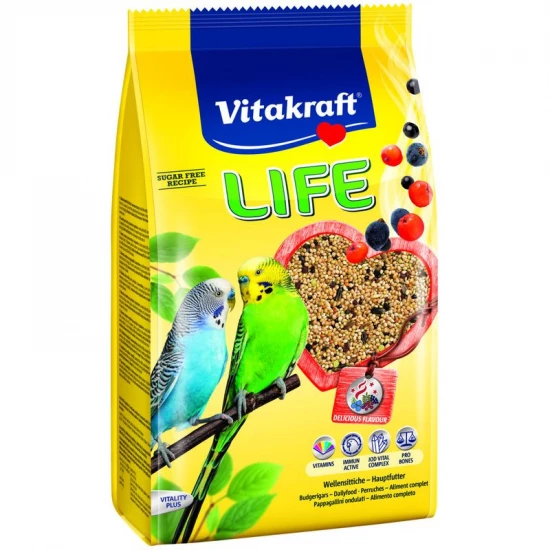 Vitakraft Life Power Törpepapagáj 800g