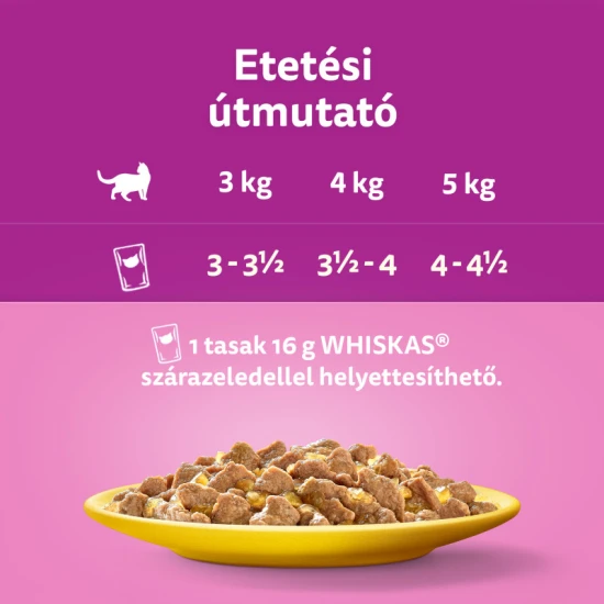 Whiskas alutasak csirke aszpikpan 85gr